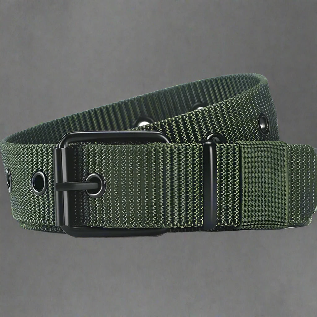 Casual Eyelet Belt for Outdoors