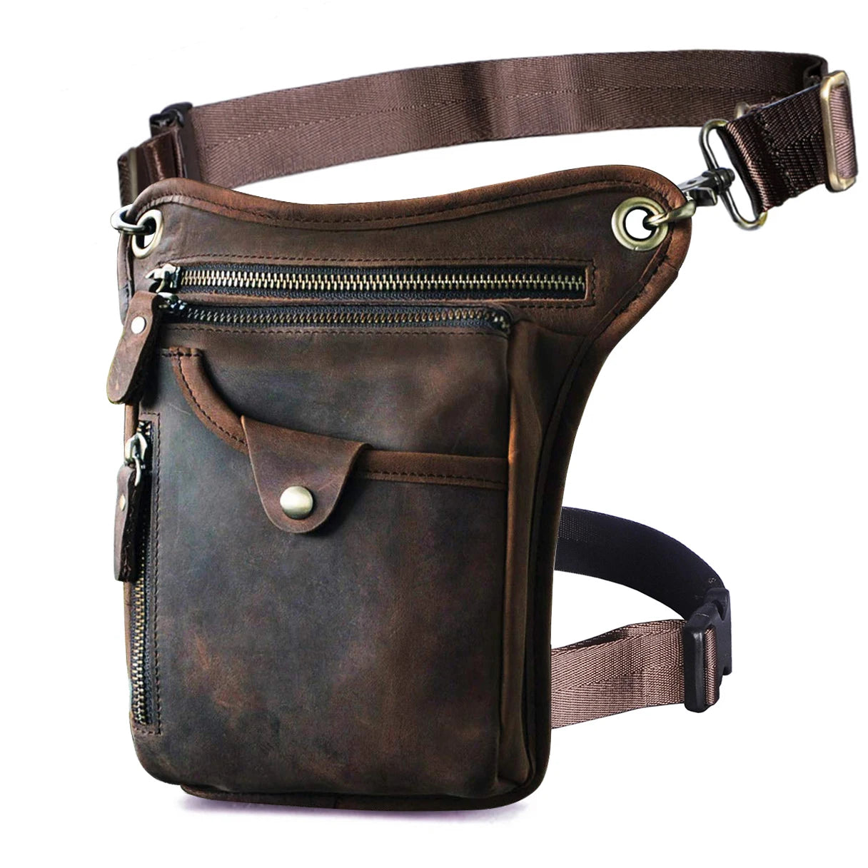 Coffee Crossbody Sling Bag