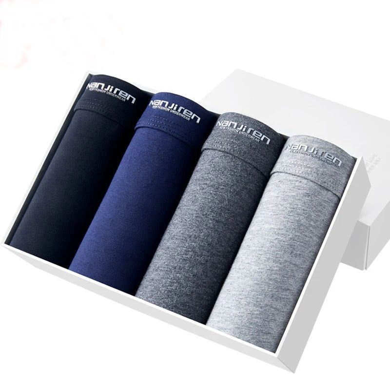 Essential Boxer Shorts 4-Pack