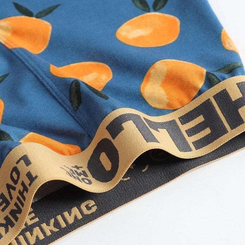 Fruit Pattern Cartoon Boxers