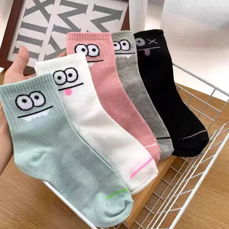 Middle Tube Expression Socks